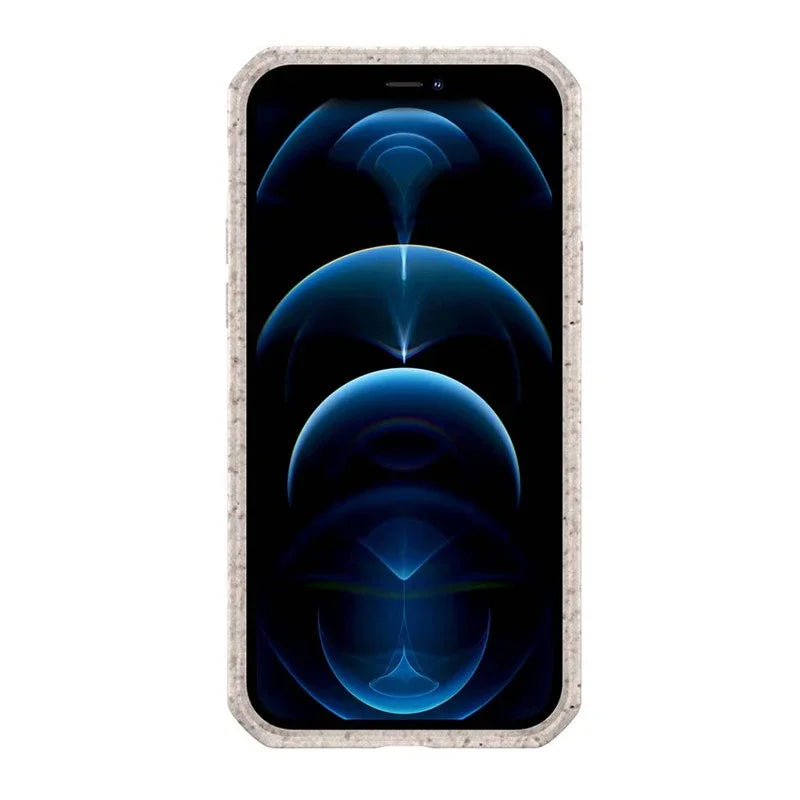 Itskins Feroniabio Pure iPhone 12 / 12 Pro Case - Natural And Transparent - Tashqila Itskins Feroniabio Pure iPhone 12 / 12 Pro Case - Natural And Transparent - Tashqila